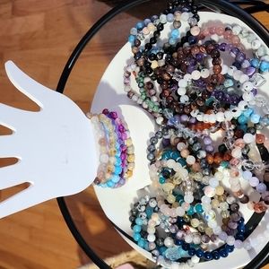 5pack *Mystery* 8mm Crystal Bracelets